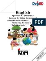 English5 - q1 - Mod3 - Lesson2 - wk4 - Using Compound Sentences To Show Problem-Solution Relationship - FINAL07102020