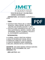 Estructura Fisica y Organizativa Quirurgica