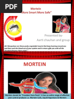 Mortein "More Smart More Safe": Presented By-Aarti Chauhan and Group