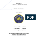 MAKALAH MNJ Strategi Kel 8 Struktur Organisasi