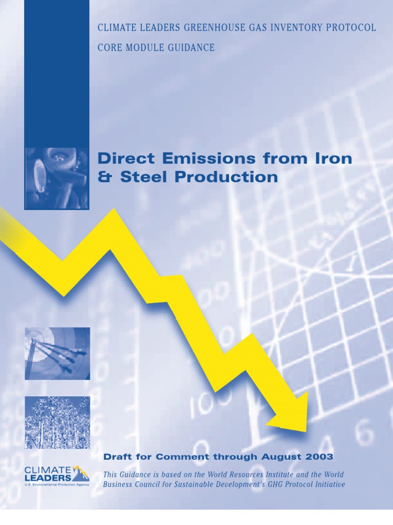 GHG Emissions Guidance for Steel Production | PDF | Coke (Fuel ...