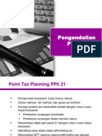 Tax Planing PPH 21