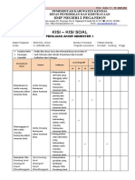 Kisi-Kisi Soal PTS 9