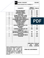 Nota de Remisión 000068