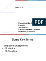 Introduction To HR Metrics Analytics: ©2017 Craig Haas, All Rights Reserved. 1