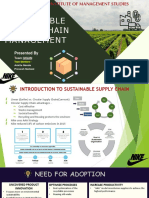 Sustainable Supply Chain Management: Presented by