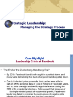 Strategic Leadership:: Managing The Strategy Process