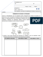 Matemática 2º Ano Março