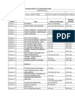 Lesson Plan of MM