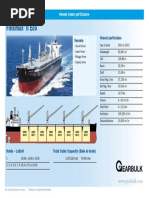 Fleximax II Eco: Vessel Class Particulars