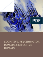 Cognitive, Psychomotor Domain Effective Domain