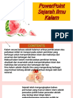 PowerPoint Sejarah Ilmu Kalam