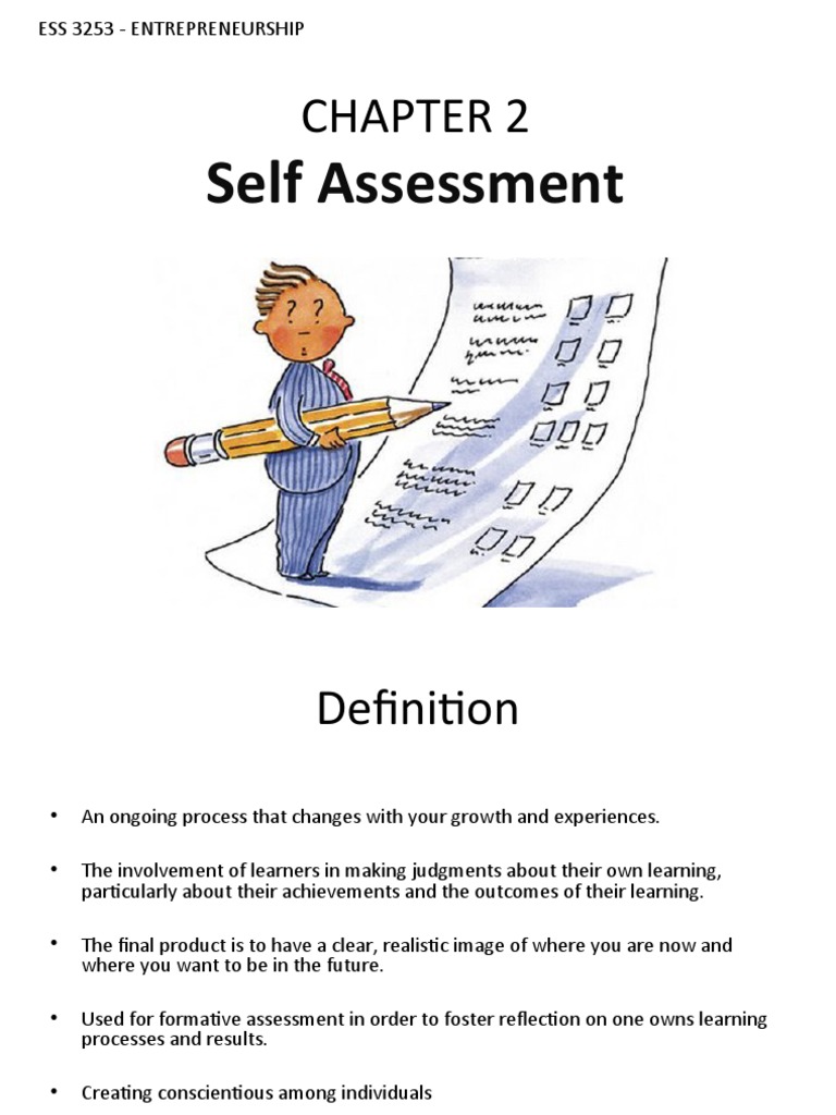 CHAPTER 2 - Self Assessment | PDF | Competence (Human Resources ...