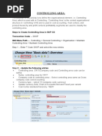 CONTROLLING AREA - OKKP Settings