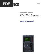 KV-700 Series: User's Manual