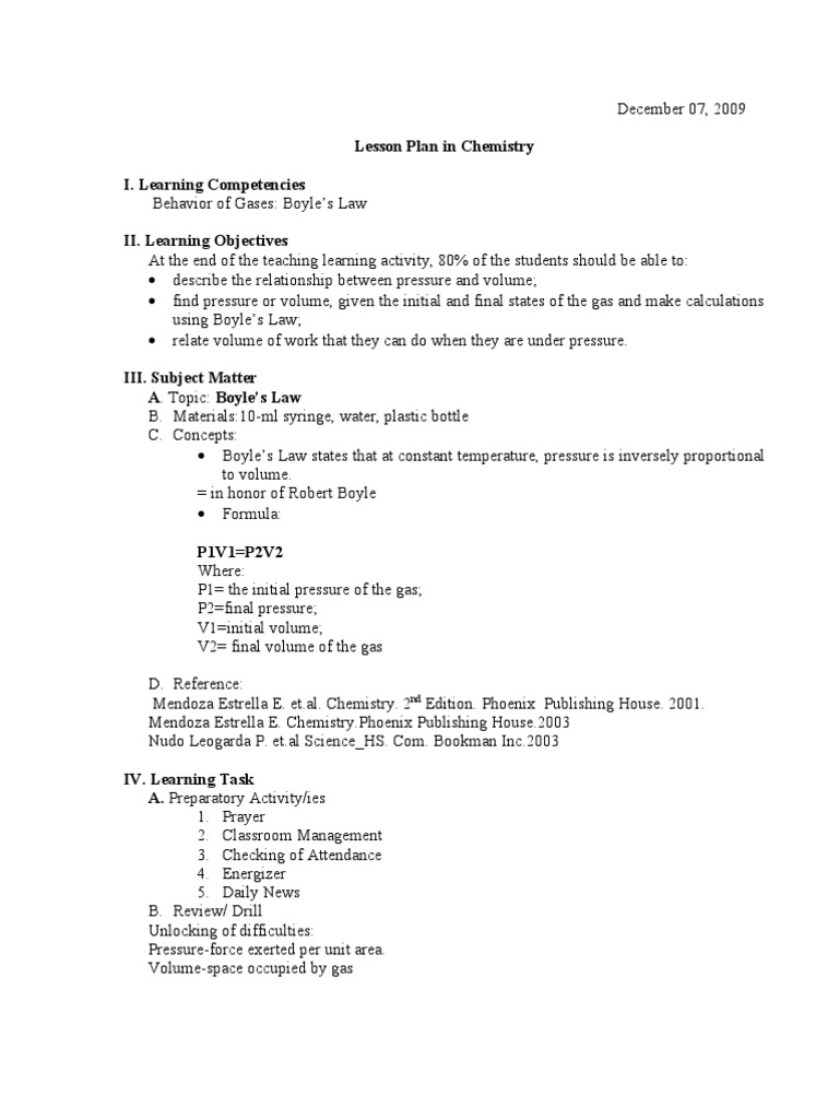 worksheet The Behavior Of Gases Worksheet Answers boyles law22 lesson plan gases pressure