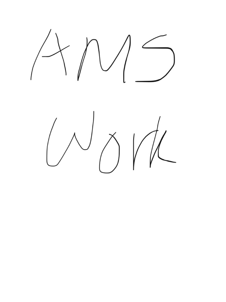 Ams Work PDF