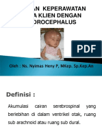 ASUHAN KEPERAWATAN PADA KLIEN DENGAN HYDROCEPHALUS