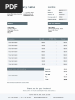 Invoice Template PDF 3