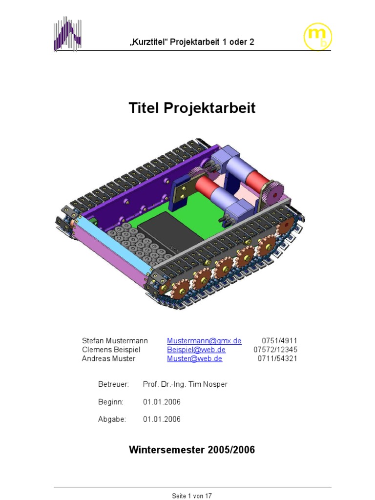 vorlage-projektarbeit-pdf
