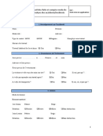 Recueil Des Faits Et Compte Rendu de L'analyse Des Accidents