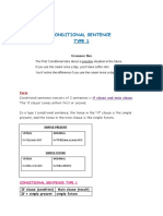 Grammar Conditional Sentence Type 1