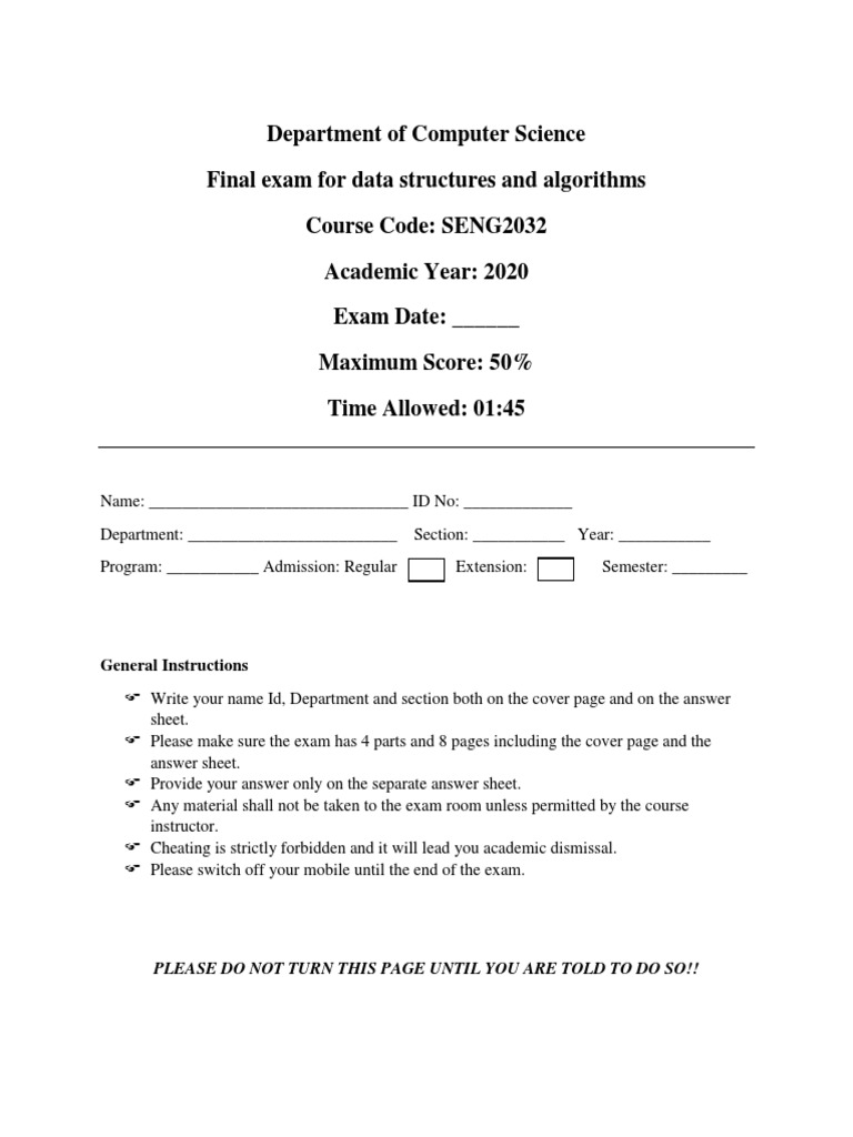 Data Structures and Algorithms | PDF | Algorithms | Discrete Mathematics