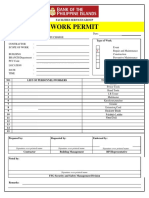 Work Permit: Data-Voice Works Bpi Sindalan Bpi Sindalan BR00882