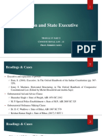 Union and State Executive Part I