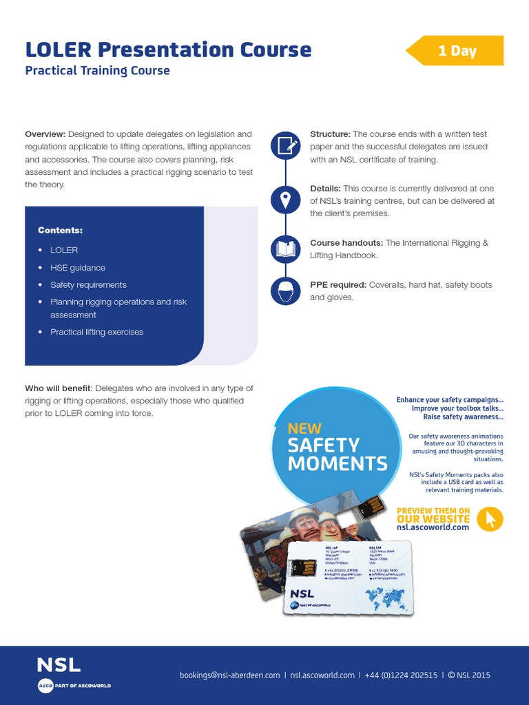 LOLER Awareness | Download Free PDF | Safety