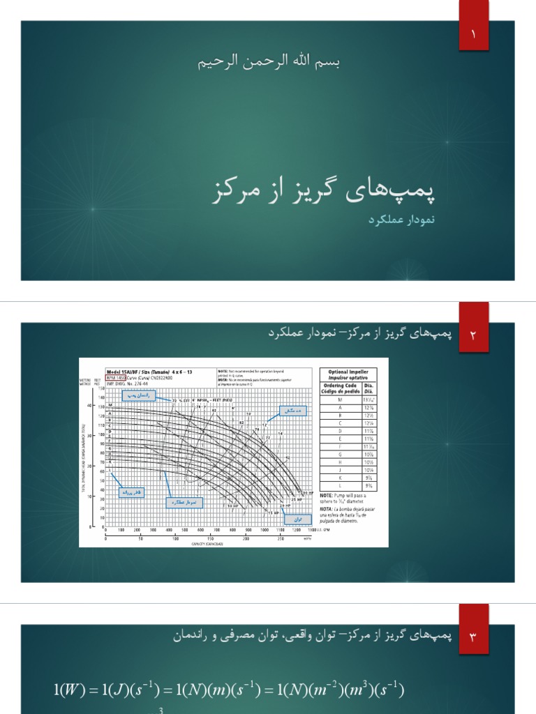 Centrifugal Pump Curves | PDF