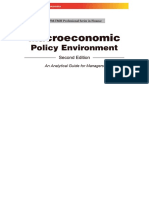 Macroeconomic: Policy Environment