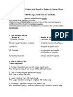 STD 7 12.the Muscular System and Digestive Systemin Human Being