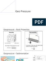 Well Control - Fundamental - W2 - Geo Pressure