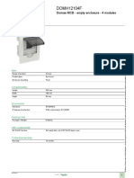 Box MCB - Domae - DOMH12104F