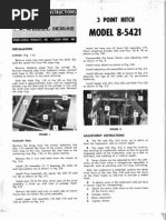 Download WheelHorse Three Point Hitch 8-5421 owners manual by Kevins Small Engine and Tractor Service SN54956624 doc pdf