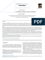 Microleakage in Different Primary Tooth Restoratio