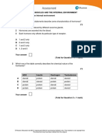 IAL Biology SB2 Assessment 7C