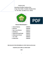 KEL 1 (PTK) MAKALAH Monitoring Dalam Penelitian Tindakan Kelas