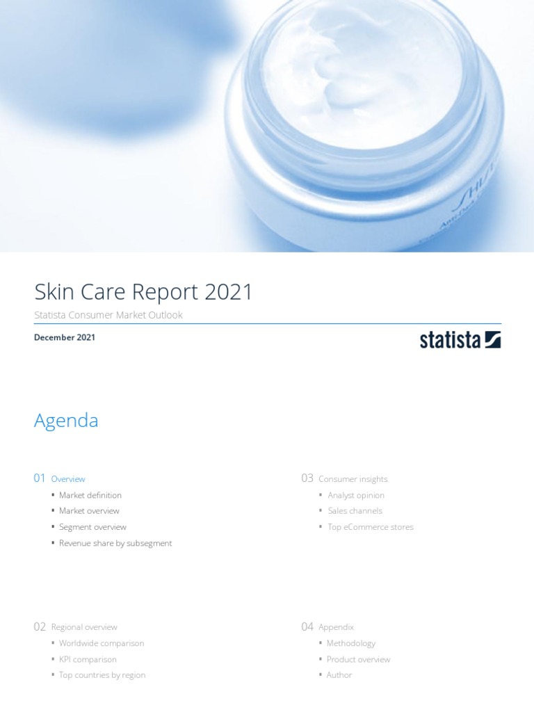 Skin Care Market Overview 2021 | PDF | Skin Care | Compound Annual ...