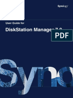 Diskstation Manager 7.0: User Guide For