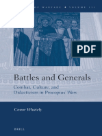 (History of Warfare 111) Conor Whately - Battles and Generals - Combat, Culture, and Didacticism in Procopius' - Wars - (2016, Brill Academic Publishers)