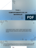 COMPORTAMIENTO DE LOS MATERIALES (en desarrollo)