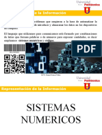 Sistemas numéricos y representación de la información