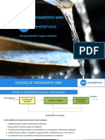 PLANTAS DE TRATAMIENTO MBR. Revalorizando El Agua Residual