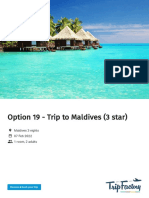 Option 19 Trip To Maldives 3 Star