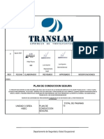 Plan de Conduccion Segura