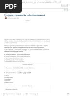 50 perguntas de conhecimentos gerais com resposta para se preparar para tudo - Toda Matéria