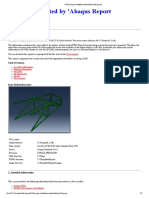 Report Generated by 'Abaqus Report Generator': 1. Overview