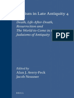 Avery-Peck, Alan J. Neusner, Jacob - Judaism in Late Antiquity. Vol. 4. Death, Life-After-Death, Resurrection and The World-To-Come in The Judaisms of Antiquity (2000)